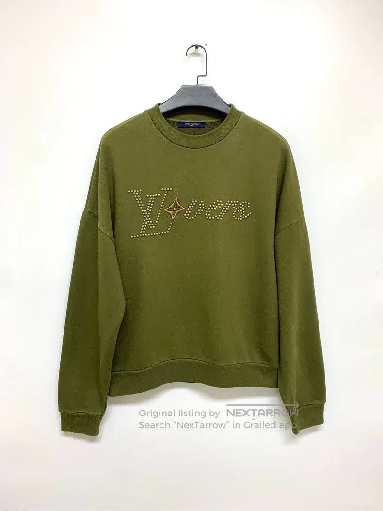 Louis Vuitton Louis Vuitton Classic Rivet Letter Sweatshirt Size US S / EU 44-46 / 1 - 1 Thumbnail