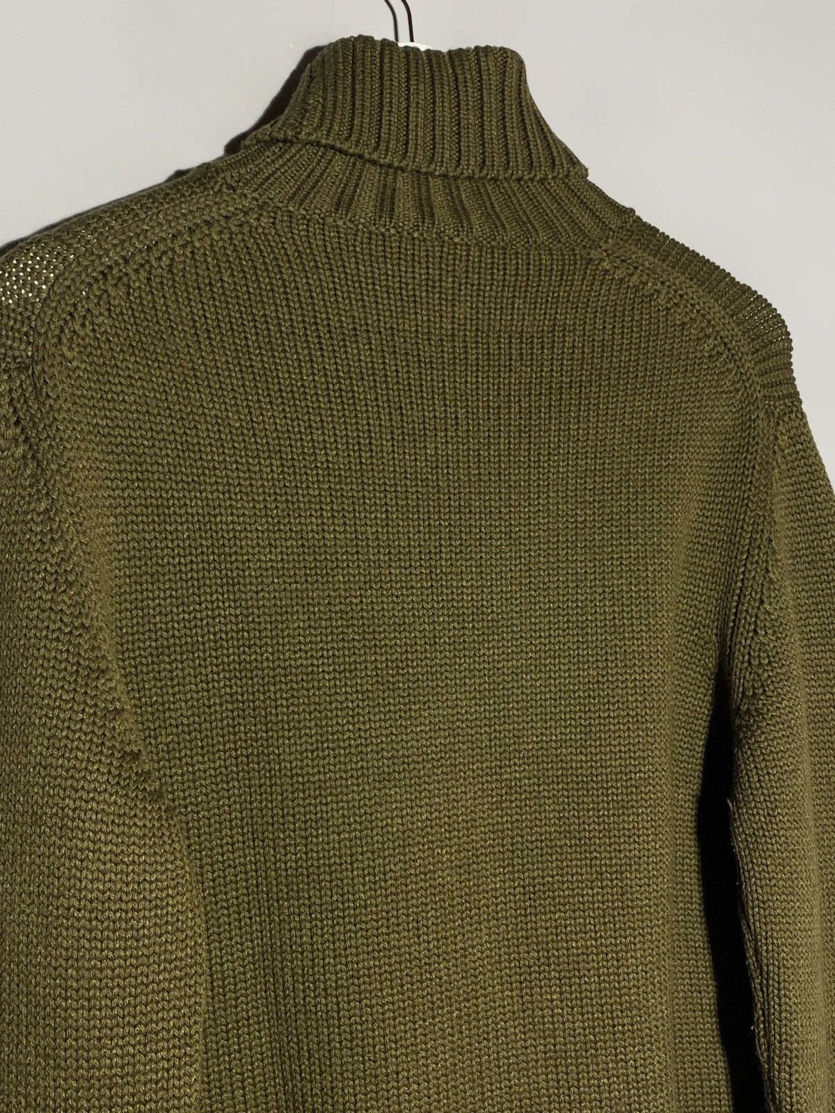 Gucci Gucci Knit Turtleneck Sweater Khaki Green Men’s Size S Size US S / EU 44-46 / 1 - 11 Thumbnail