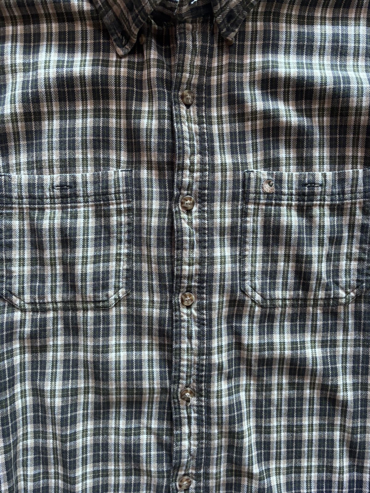 Carhartt vintage carhartt plaid flannel Size US L / EU 52-54 / 3 - 4 Thumbnail