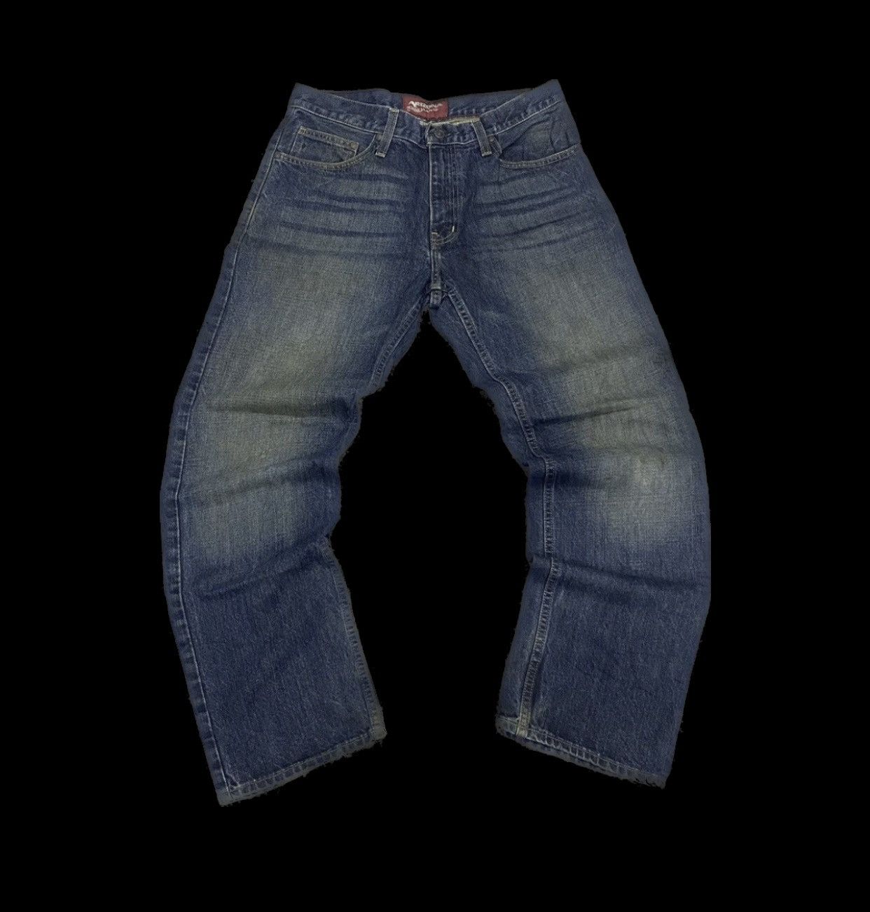 Hysteric Glamour × Japanese Brand × Le Grande Bleu (L.G.B.) Sickkk☠️ Arizona Mud Wash Vintage Jeans Relaxed 90s Dirty Size US 31 - 1 Thumbnail