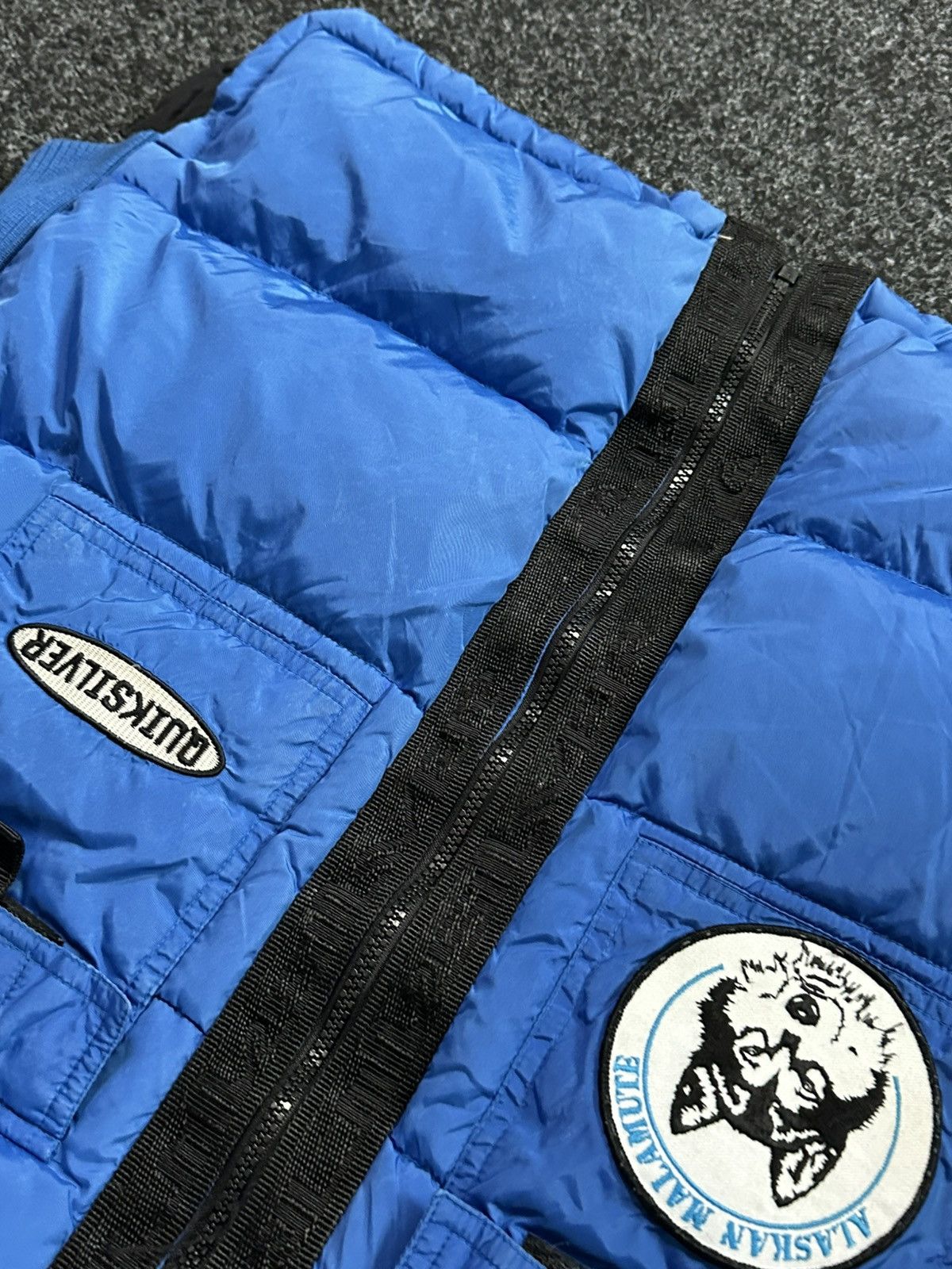 Quiksilver × Vintage 🚨 CRAZY GRAIL Y2K Quiksilver Puffer Vest ALASKA RARE VINTAGE Size US L / EU 52-54 / 3 - 5 Thumbnail