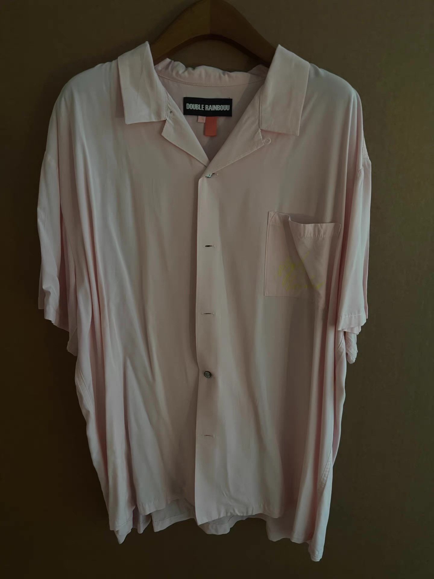 Double Rainbouu DOUBLE RAINBOU Pink Shirt Q16 Size US XL / EU 56 / 4 - 2 Thumbnail