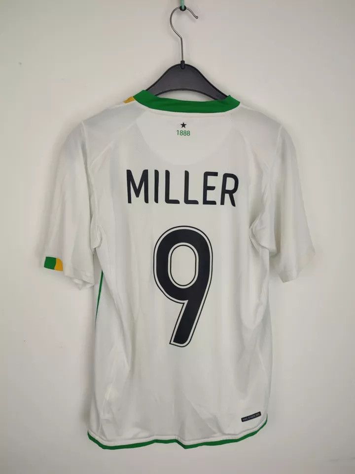 Nike Celtic 2007-08 Third #9 Miller FOOTBALL Kit SHIRT SOCCER Size US S / EU 44-46 / 1 - 7 Thumbnail