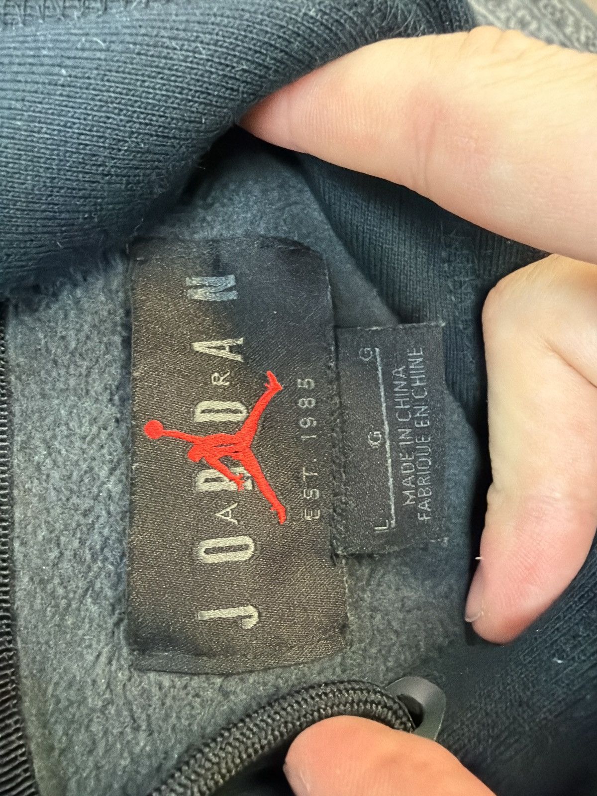Jordan Brand × Off-White Jordan x off white og hooded sweatshirt Size US L / EU 52-54 / 3 - 5 Thumbnail