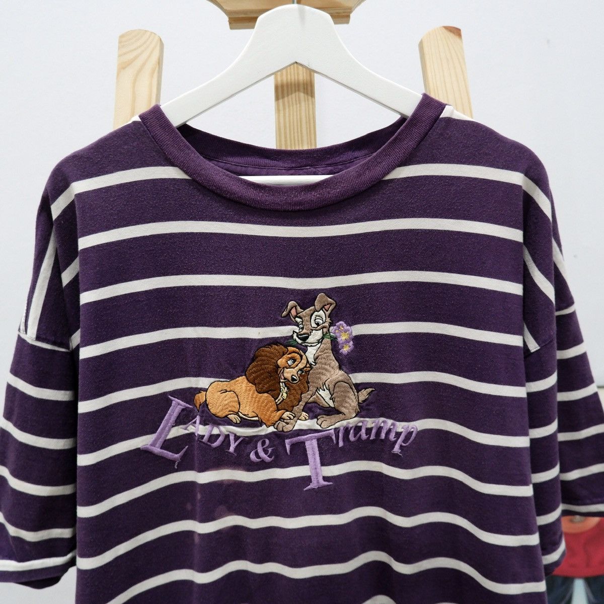 Disney Lady & Tramp Cartoon Disney T shirts Size US XXL / EU 58 / 5 - 2 Thumbnail