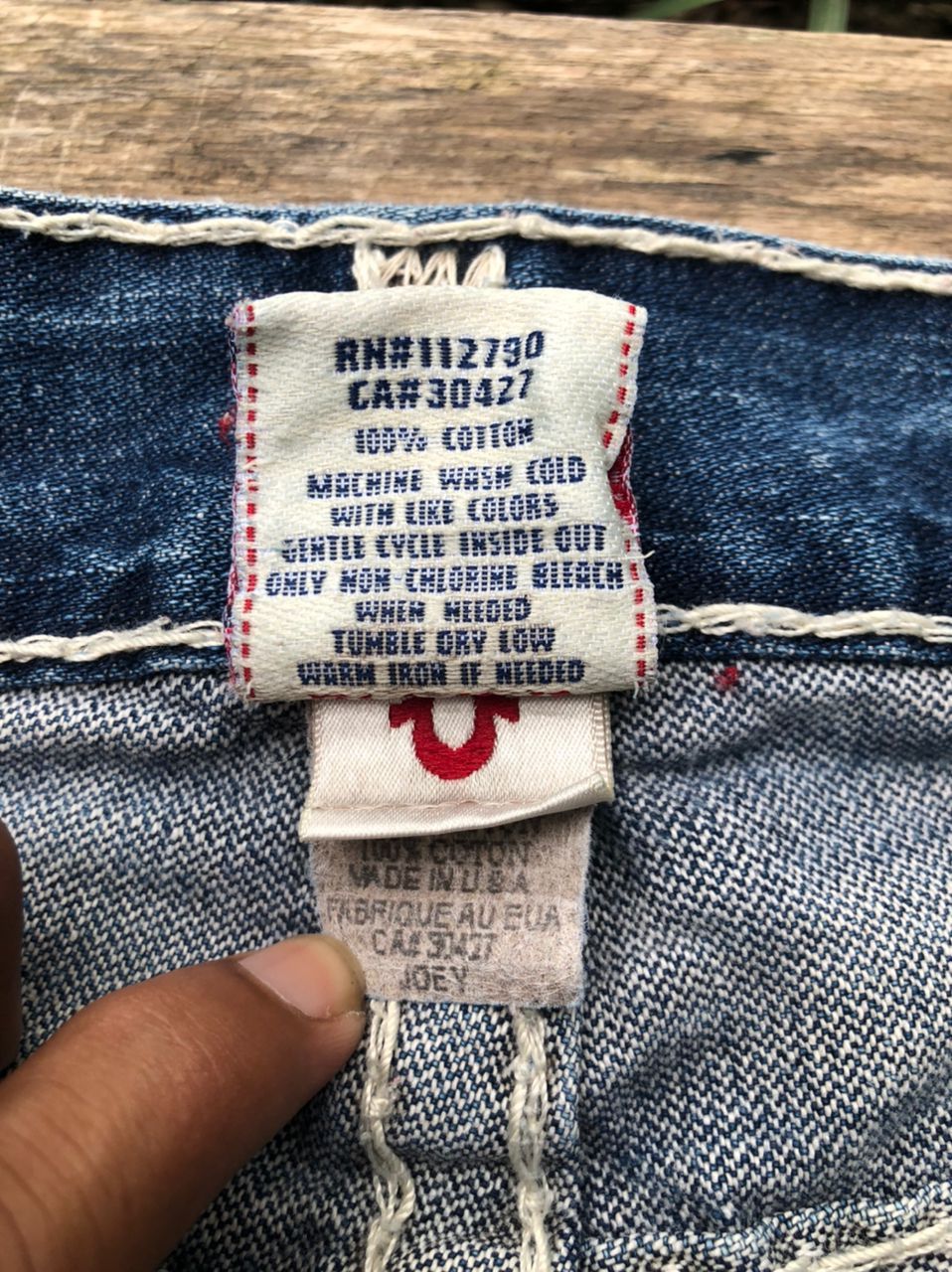 True Religion Vintage True Religion Bootcut Denim Jeans Distressed Size US 30 / EU 46 - 5 Thumbnail