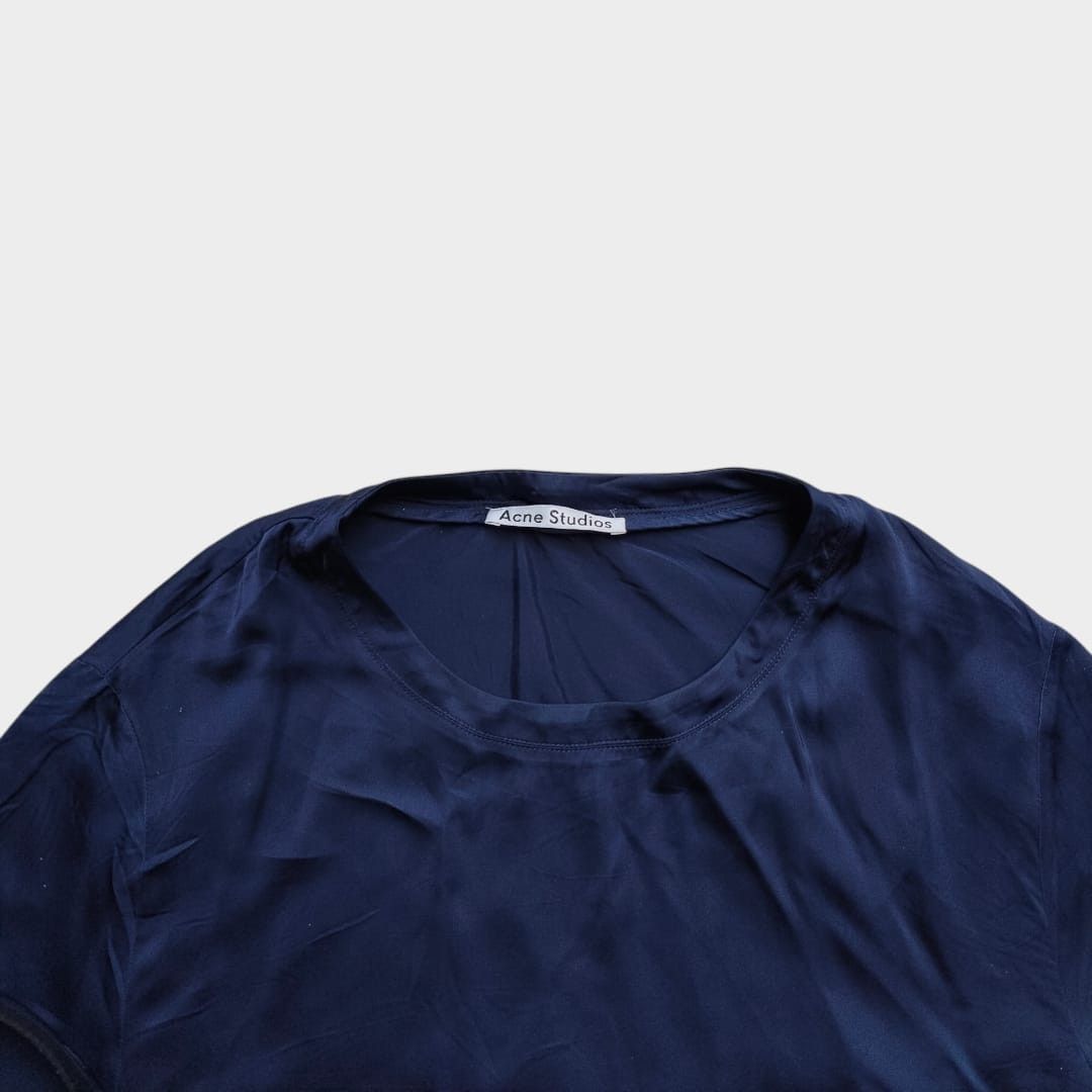Acne Studios Milda Fluid Blouse/shirt SS16 trim on sleeves Size XS / US 0-2 / IT 36-38 - 3 Thumbnail