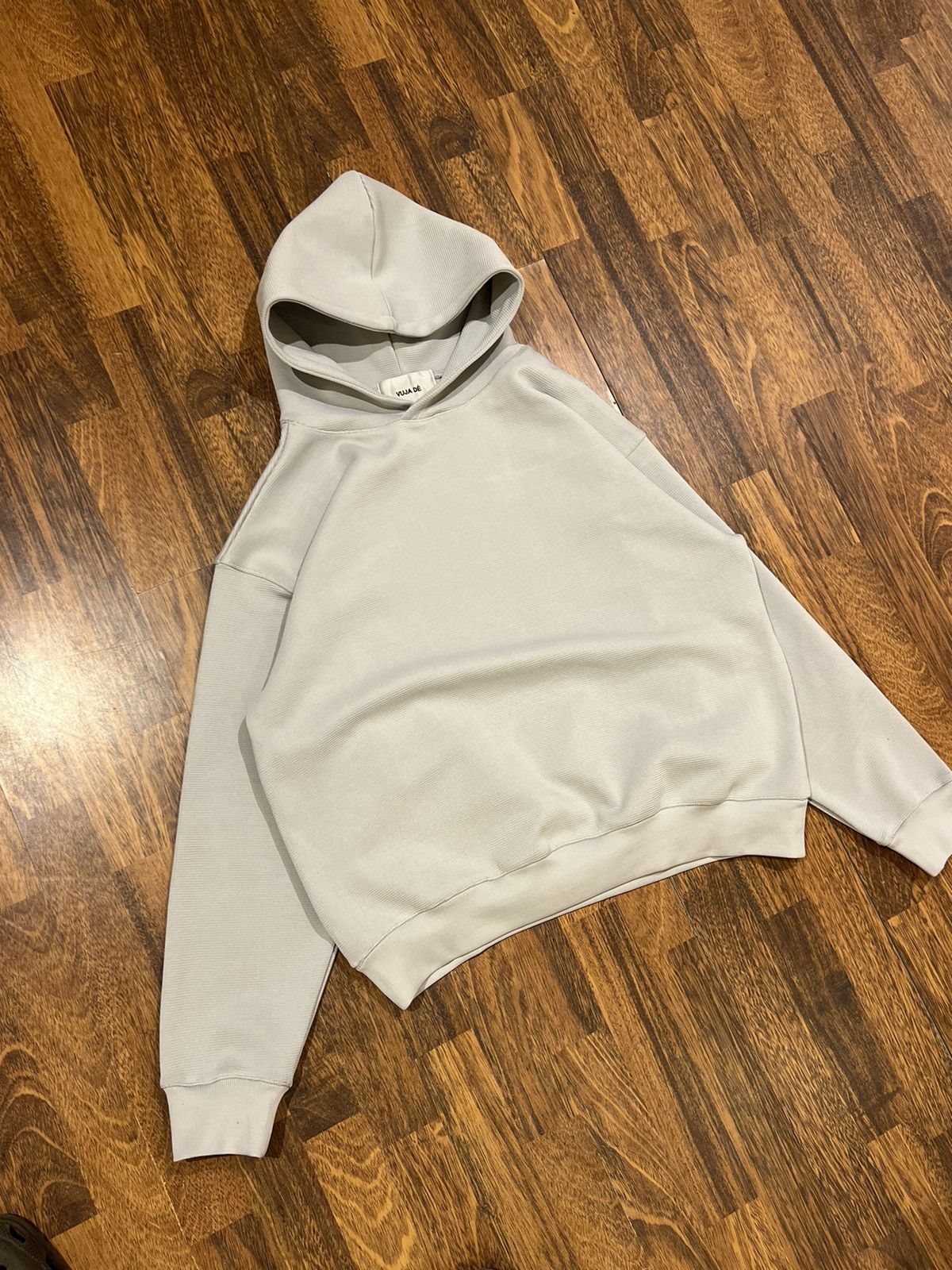 Vuja De Vuja De Cropped Boxy Oversized Plastic Hoodie Size 1 Size US L / EU 52-54 / 3 - 3 Thumbnail