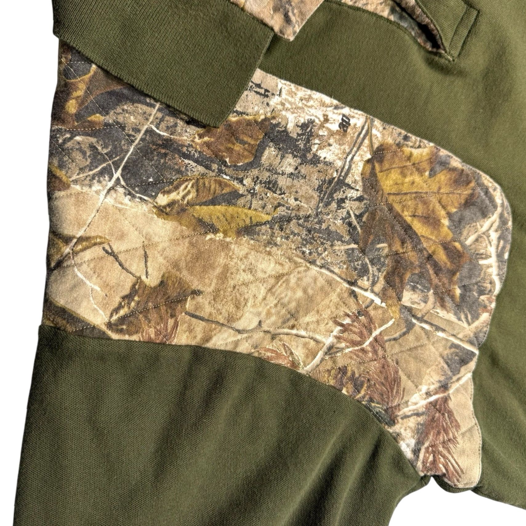 Vintage RedHead Polo Shirt Mens XL Camouflage Quilted Olive Green Workwear Camouflage Army Hunting Golf OLIVE DRAB Mens XL Polo Size US XL / EU 56 / 4 - 7 Thumbnail