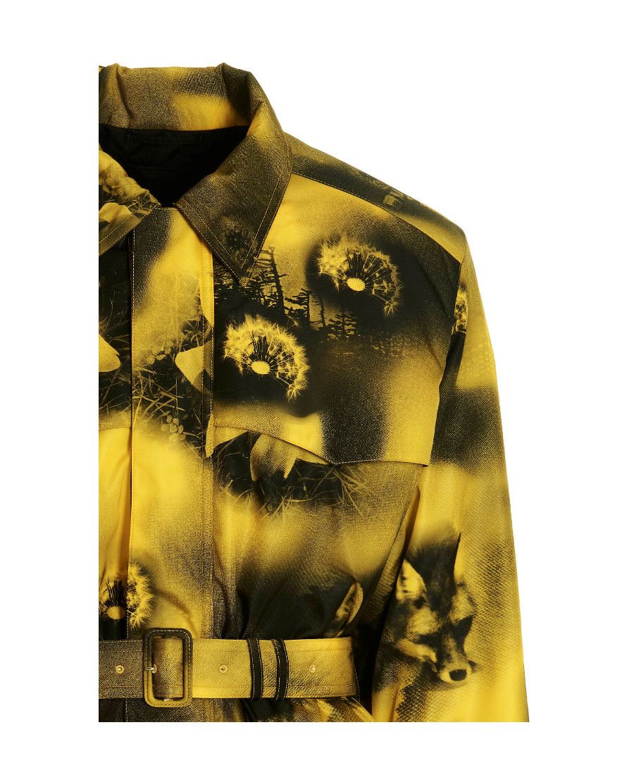 Prada Prada Re-Nylon abstract-printed parka coat Size US XL / EU 56 / 4 - 4 Thumbnail