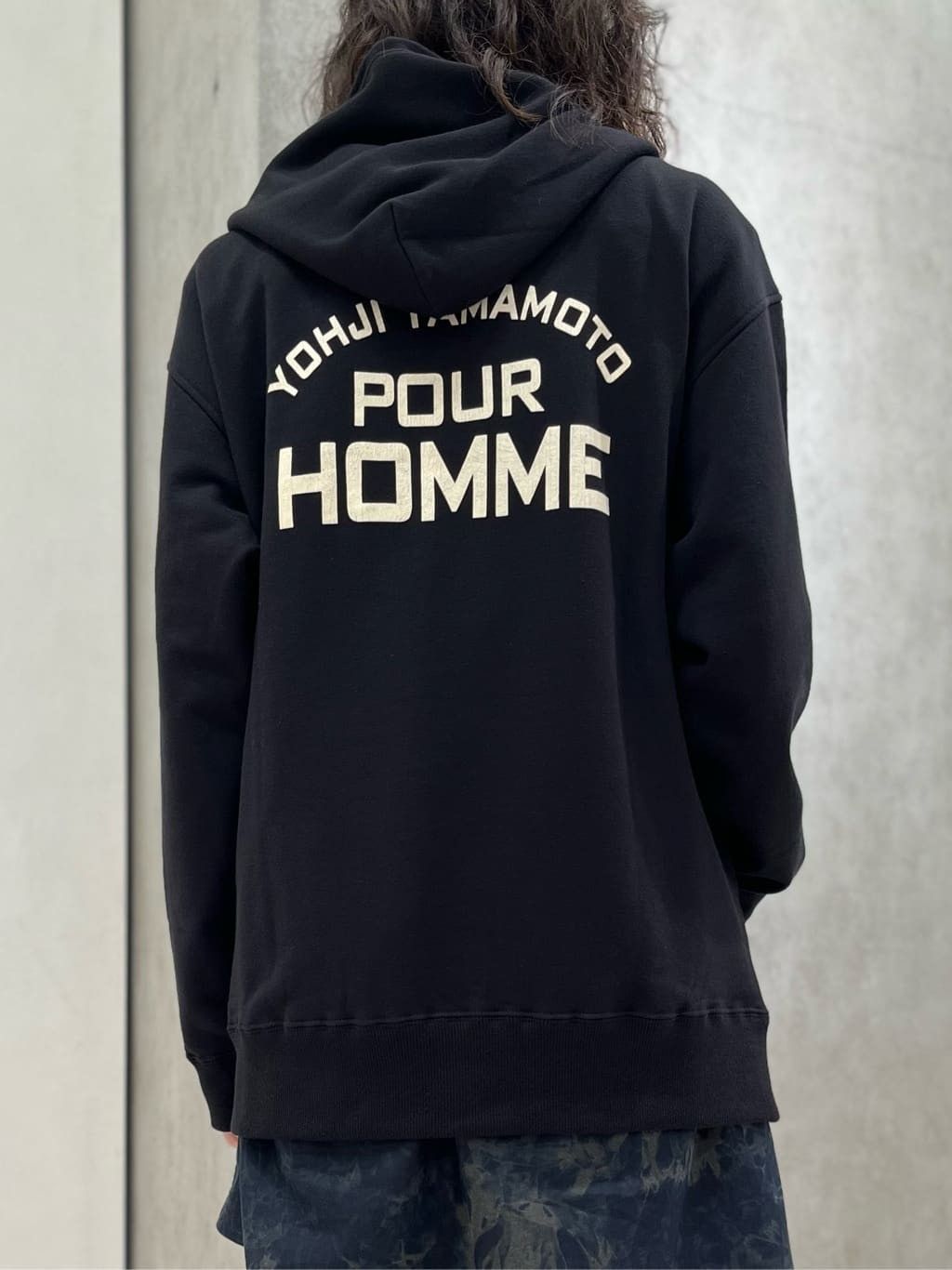 Yohji Yamamoto Yohji Yamamoto Pour Homme 24AW Printed Hoodie Size US L / EU 52-54 / 3 - 7 Thumbnail