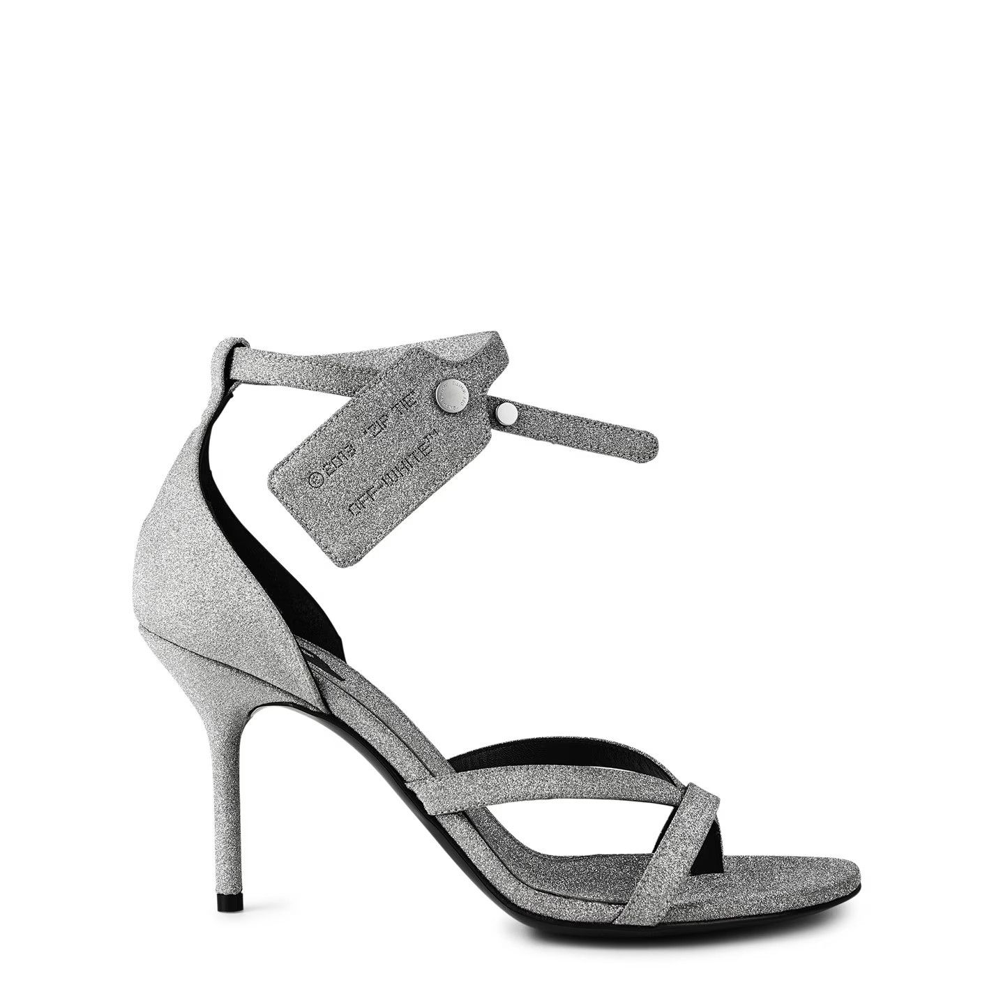 Off-White o1g2r1mq0125 Sandals in Silver Size US 6 / IT 36 - 1 Thumbnail