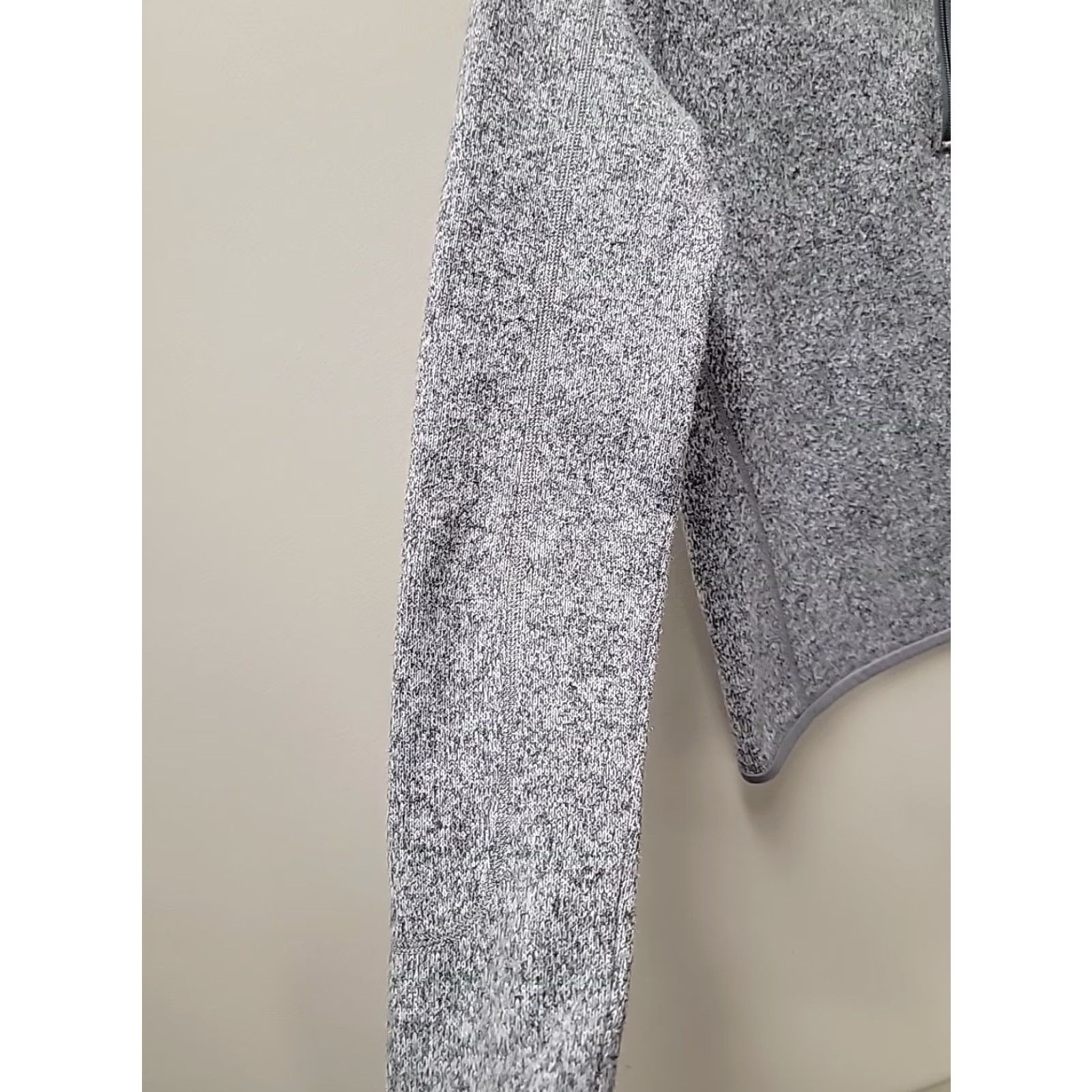 Patagonia Patagonia Women's Small Better Sweater 1/4-Zip Fleece Pullover Sweater 1/4 Zip Gray Womens S Size S / US 4 / IT 40 - 3 Thumbnail