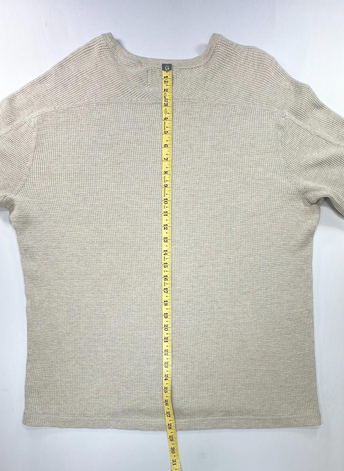 Polo Ralph Lauren Polo Ralph Lauren L/S Waffle Knit Pullover Brown Mens 2XL Size US XXL / EU 58 / 5 - 4 Thumbnail