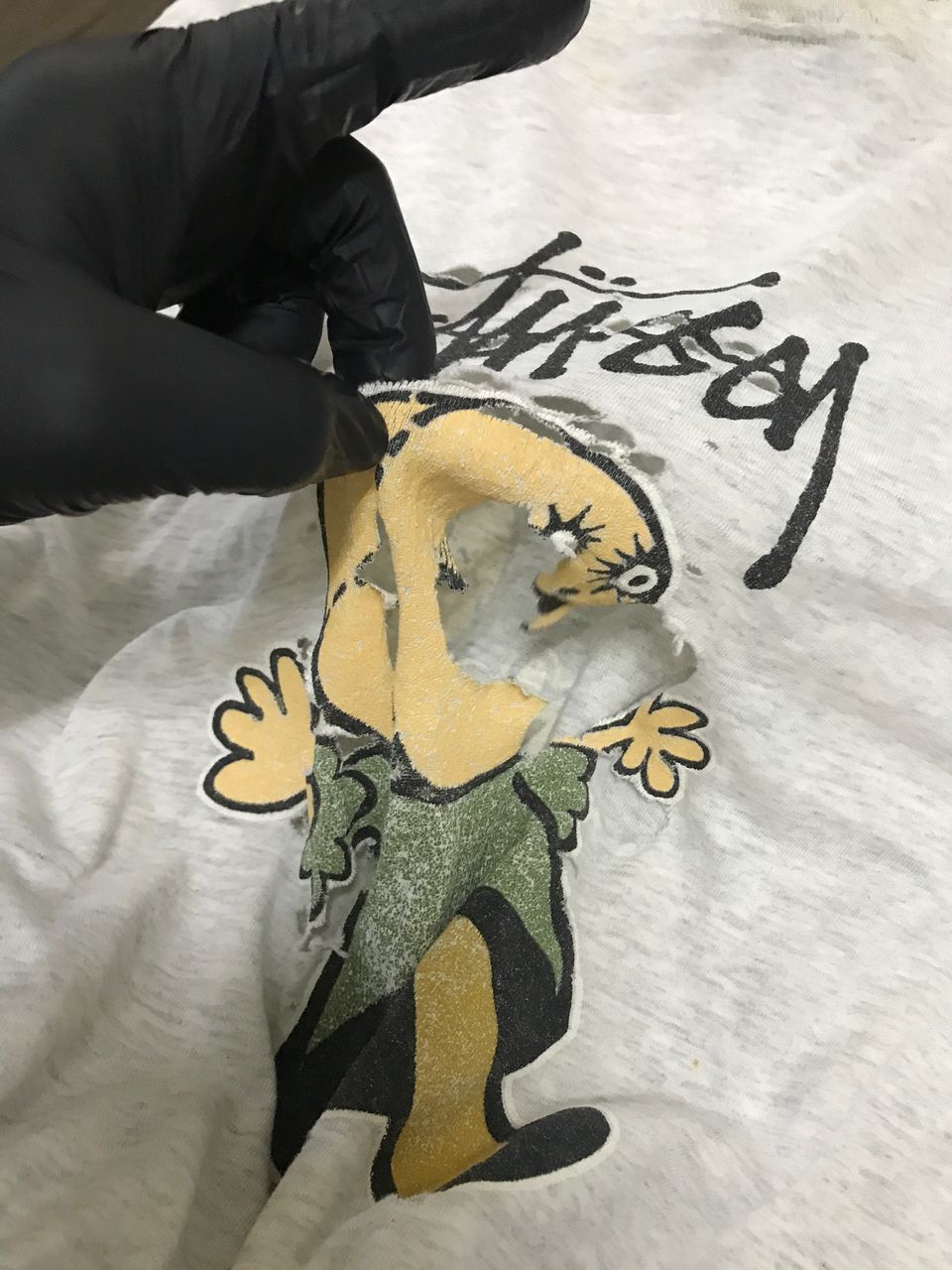 Stussy × Vintage Vintage 90's Rare Distressed Stussy Dolly Dearest Oversize Size US XXL / EU 58 / 5 - 15 Thumbnail