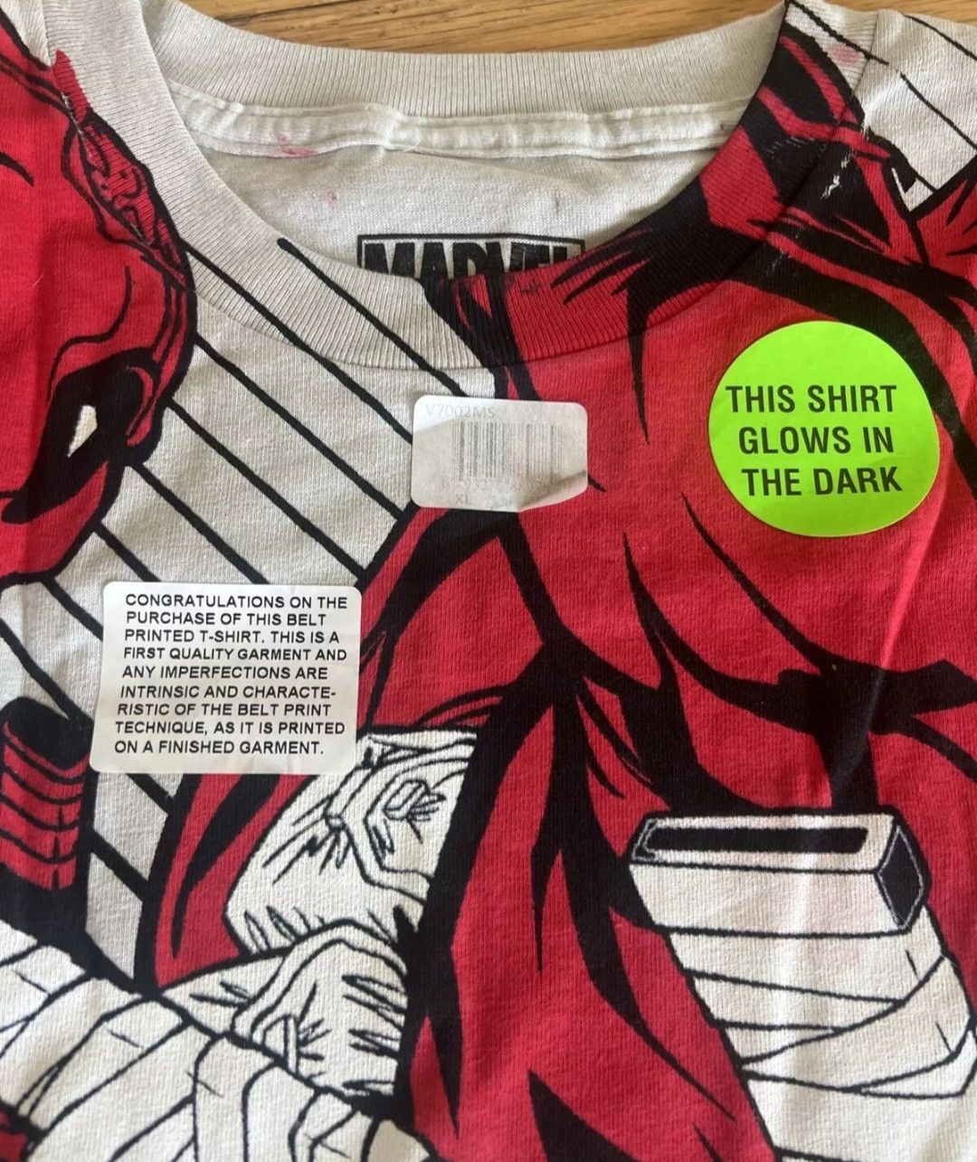 Marvel Comics Vintage Deadpool Marvel AOP 2011 Mad Engine Comics TShirt XL Size US XL / EU 56 / 4 - 4 Thumbnail