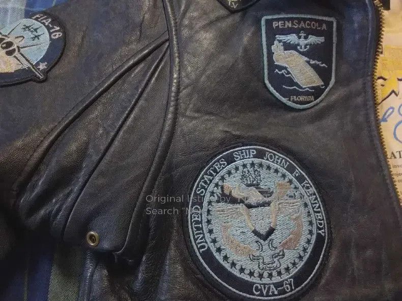 Schott Schott G1 leather flight jacket Size US M / EU 48-50 / 2 - 6 Thumbnail