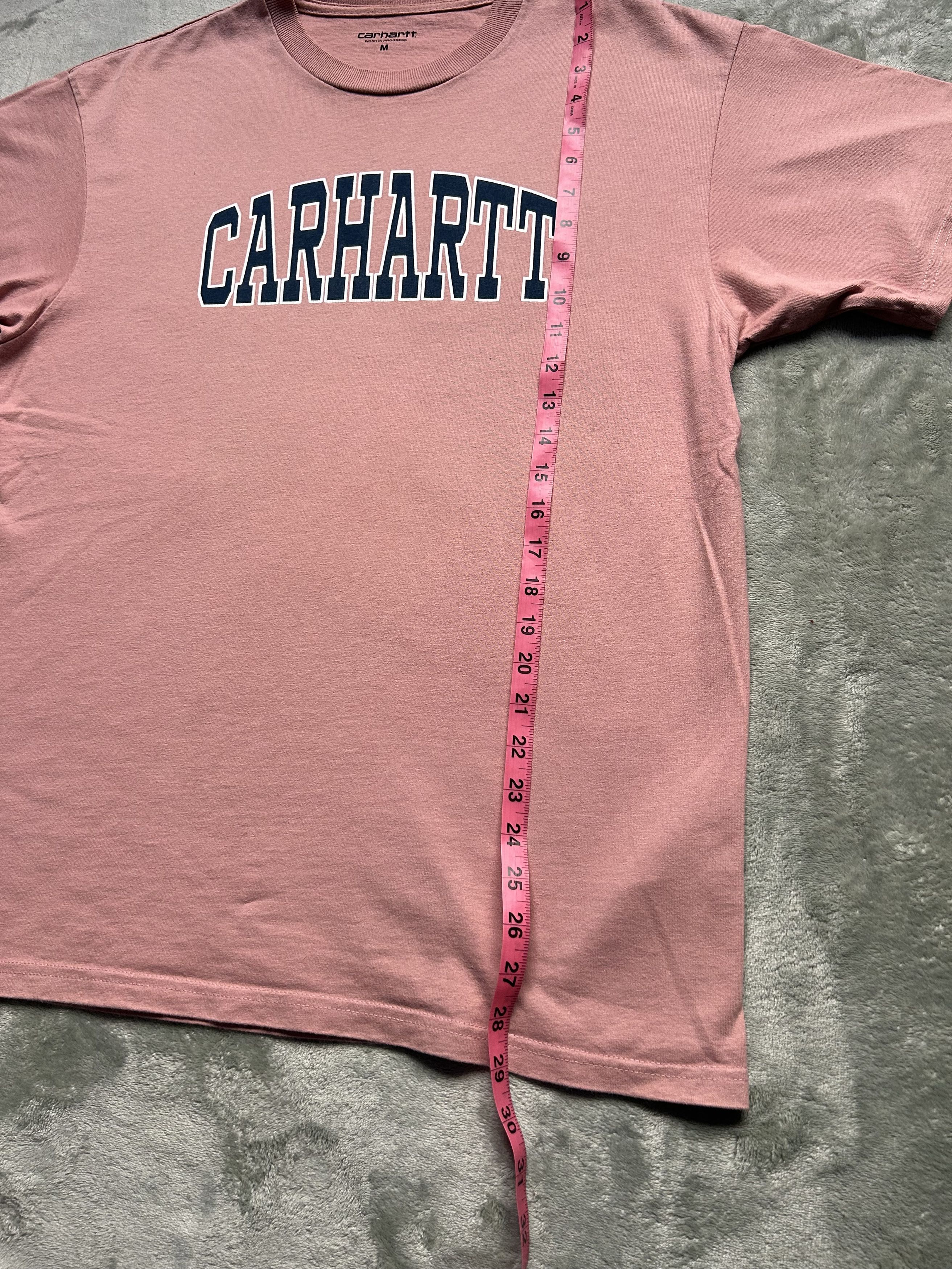 Carhartt Wip Carhartt WIP S/S Logo T-Shirt Dusty Rose - Size Medium Size US M / EU 48-50 / 2 - 3 Thumbnail