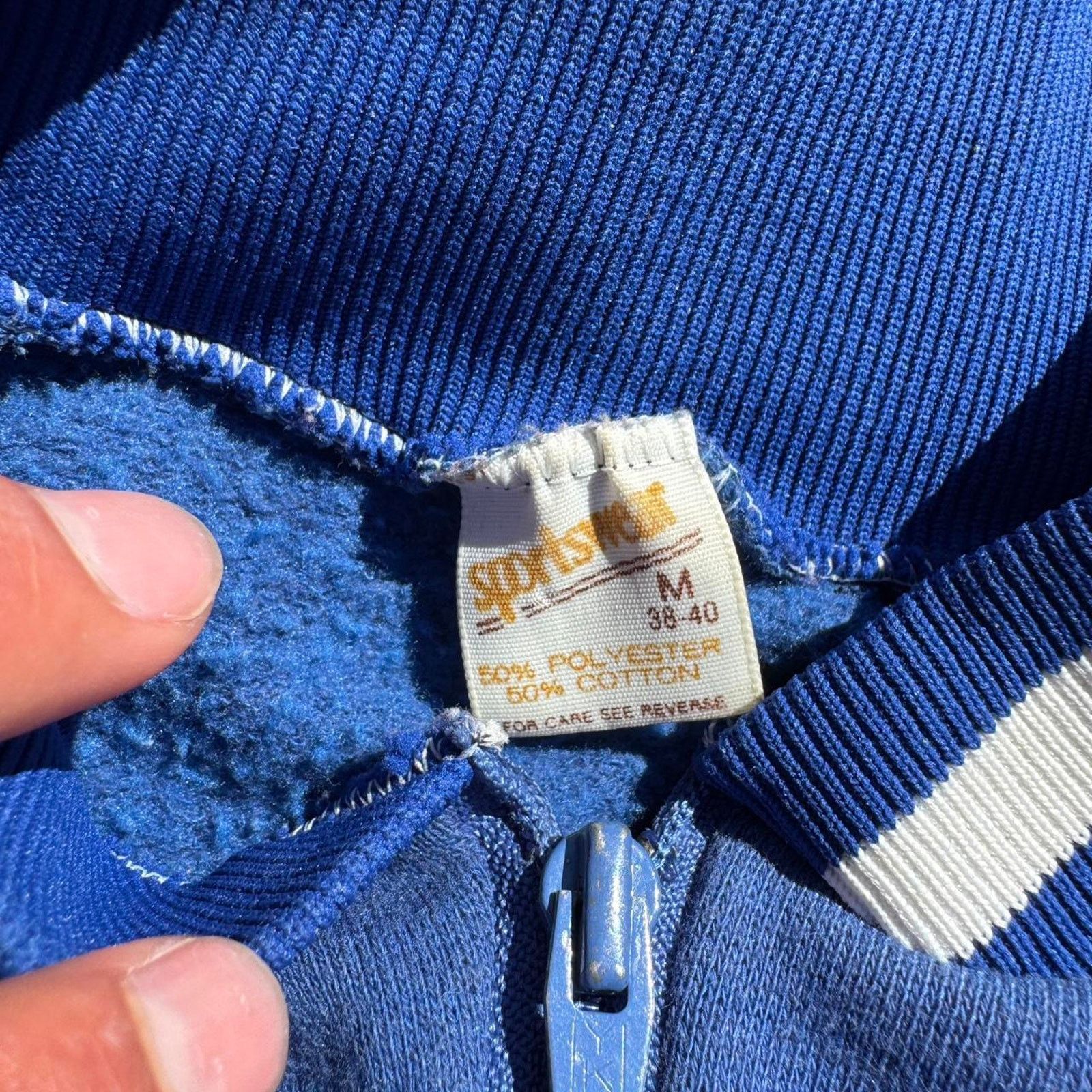 Vintage Vintage 70s Sportswear Variety Zip-Up Sweater – Size Medium Size US M / EU 48-50 / 2 - 4 Thumbnail