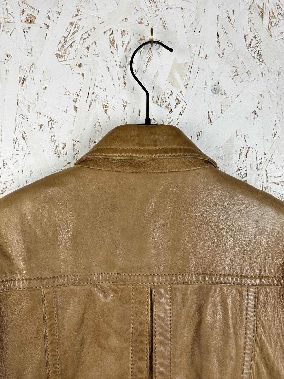Dolce & Gabbana Vintage Dolce & Gabbana Brown Leather Aviator Bomber Jacket Size M / US 6-8 / IT 42-44 - 8 Thumbnail