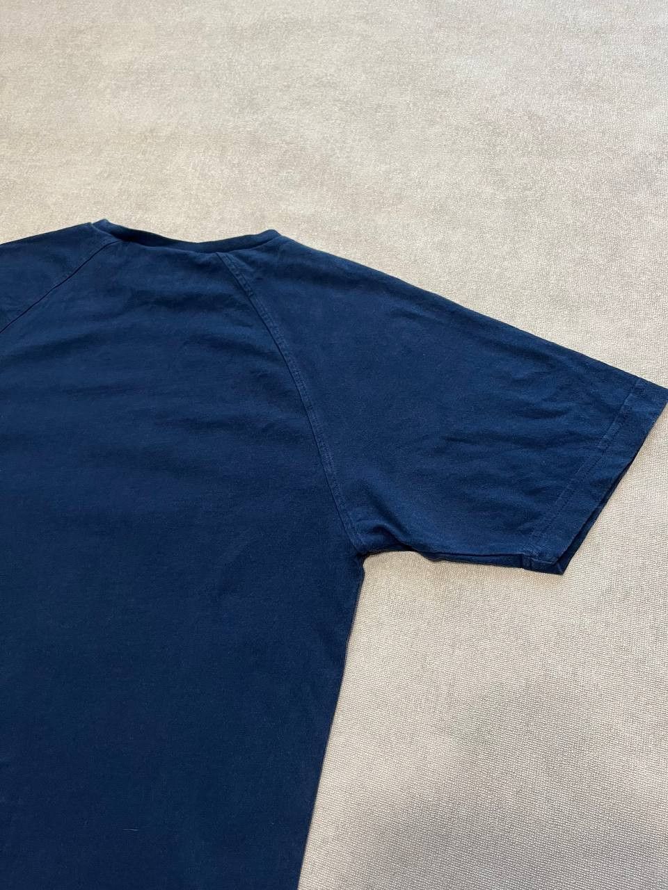 Nike Vintage 90s Nike Swoosh T Shirt Mens Logo Print Blue Size US S / EU 44-46 / 1 - 6 Thumbnail