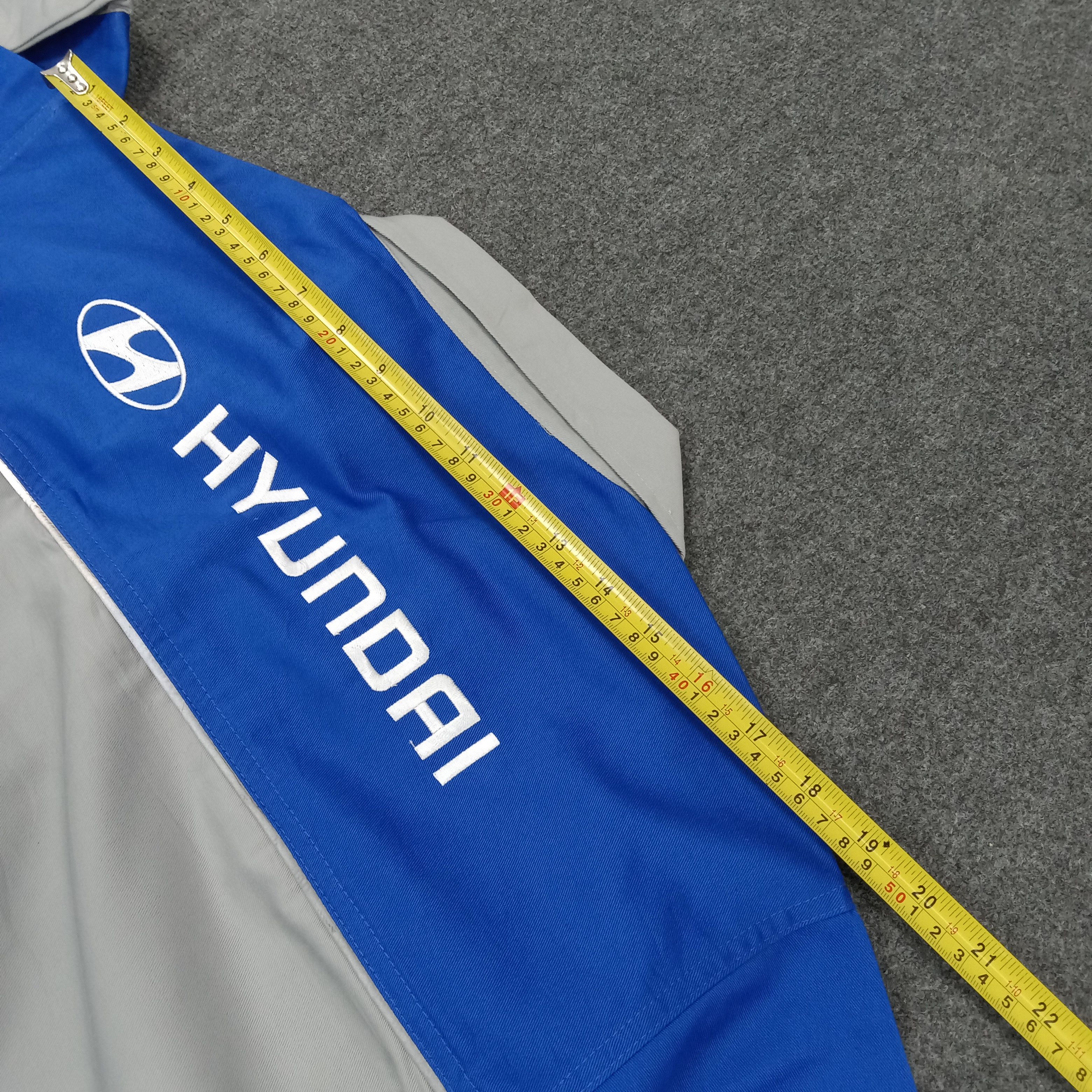 Vintage Hyundai Motorsport Racing Staff Jacket Size US L / EU 52-54 / 3 - 9 Thumbnail