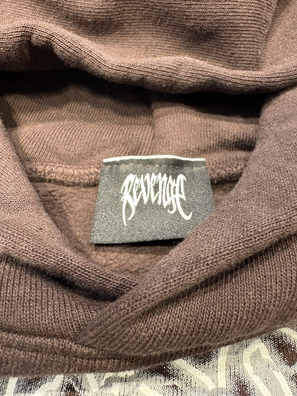 Revenge REVENGE “SKELETON ANGEL” HOODIE - SIZE MEDIUM - (BROWN) Size US M / EU 48-50 / 2 - 5 Thumbnail
