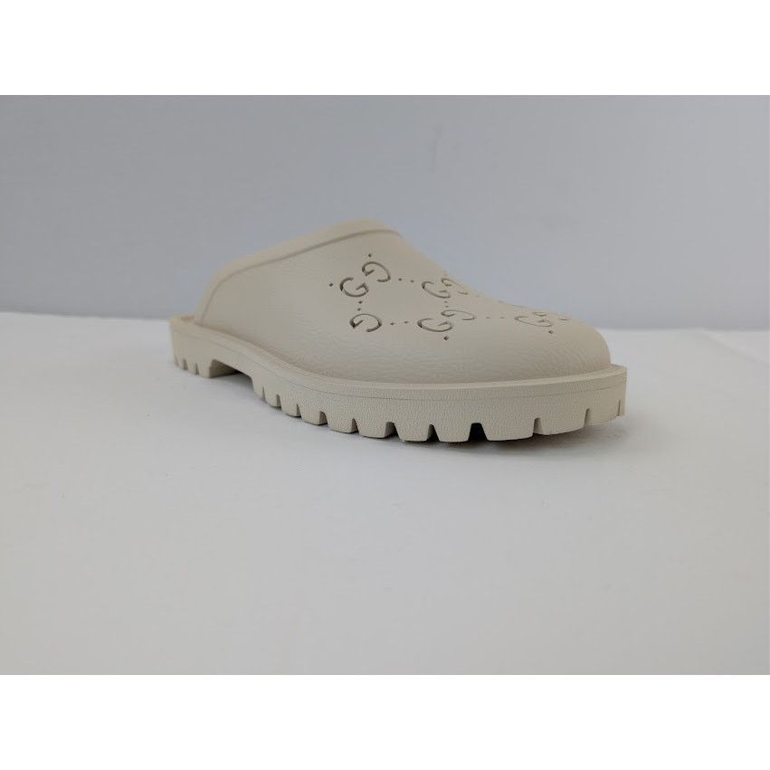 Gucci o1rshd1 GG Monogram Back Open Slip-On Sandal Size: 13.5 Size US 14 / EU 47 - 2 Thumbnail