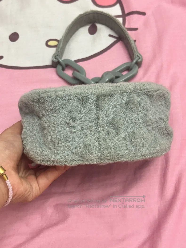 Vivienne Westwood Vivienne Westwood size os Green towel bag with embossed sad Size ONE SIZE - 5 Thumbnail
