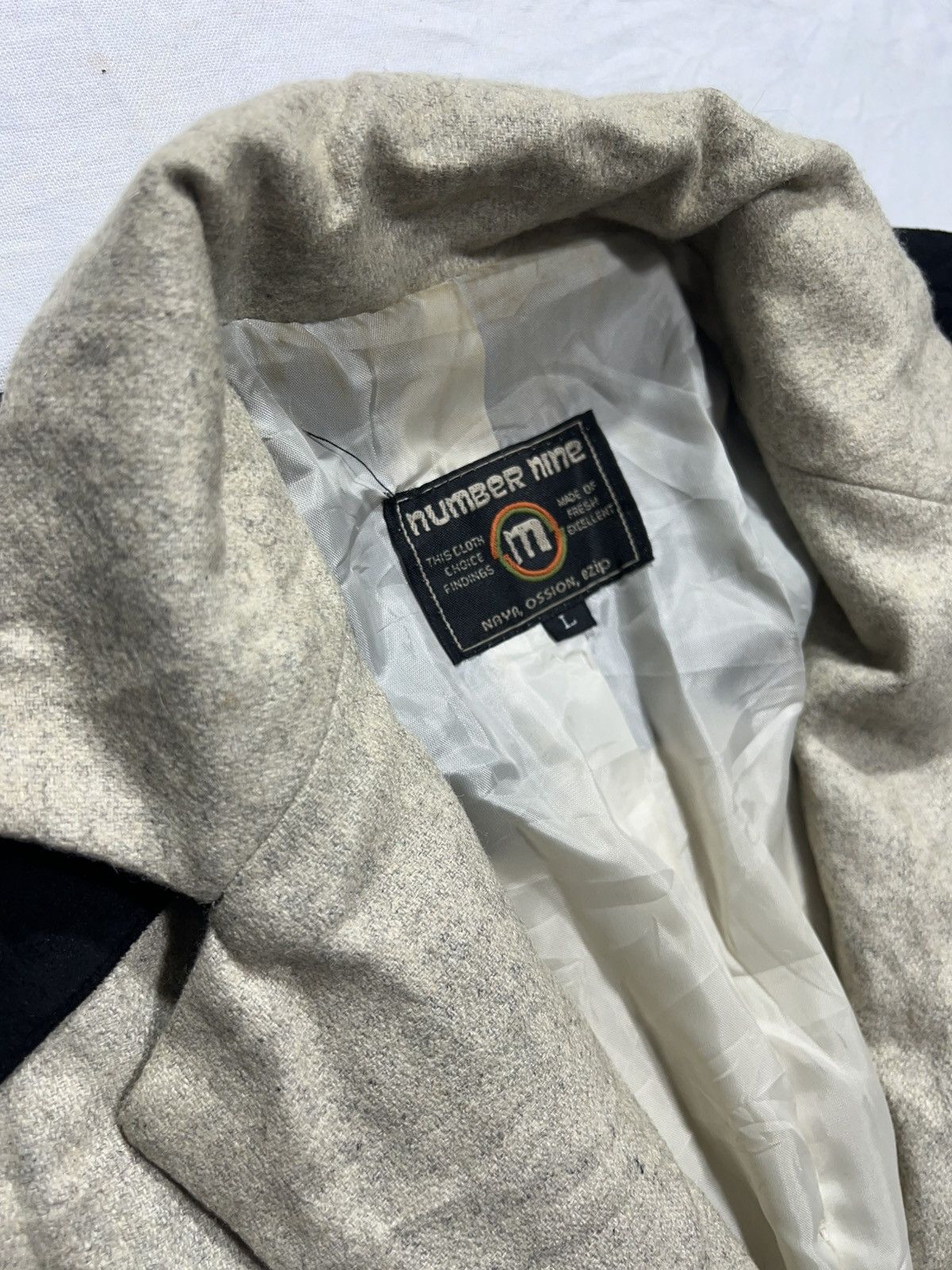 Number (N)ine Number (N)ine herringbone suede patch field jacket Size US L / EU 52-54 / 3 - 4 Thumbnail