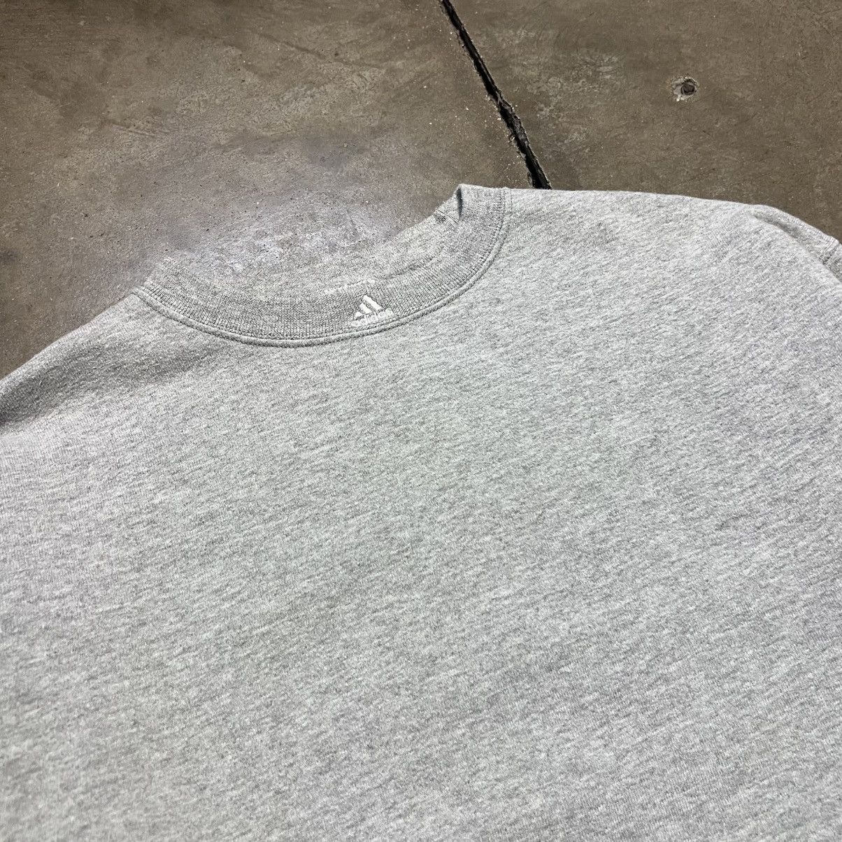 Adidas × Vintage Vintage Adidas Center Logo Team Tag Crewneck Sweatshirt Boxy Size US M / EU 48-50 / 2 - 5 Thumbnail
