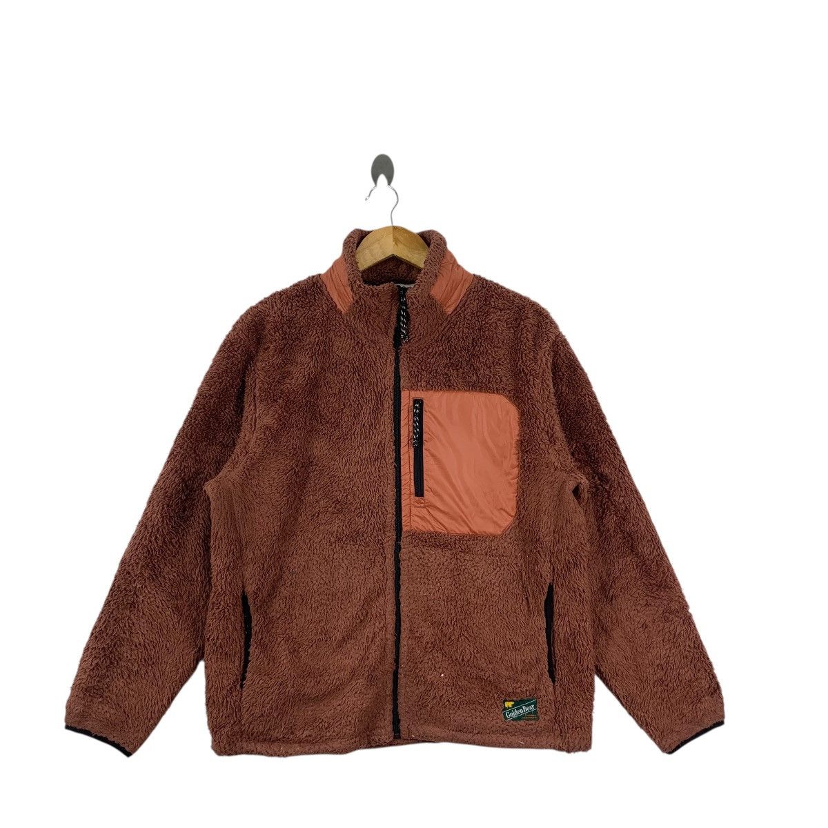 Golden Bear Vintage GOLDEN BEAR USA Jack Nicklaus Sherpa Fleece Jacket Size L / US 10 / IT 46 - 3 Thumbnail