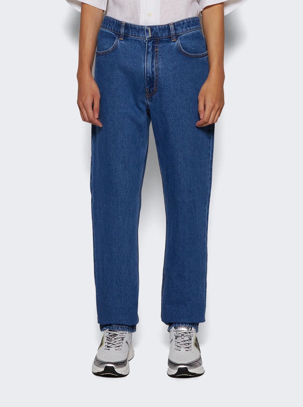 Givenchy o1mle0426 Slim Fit Jeans in Blue Size US 30 / EU 46 - 3 Thumbnail