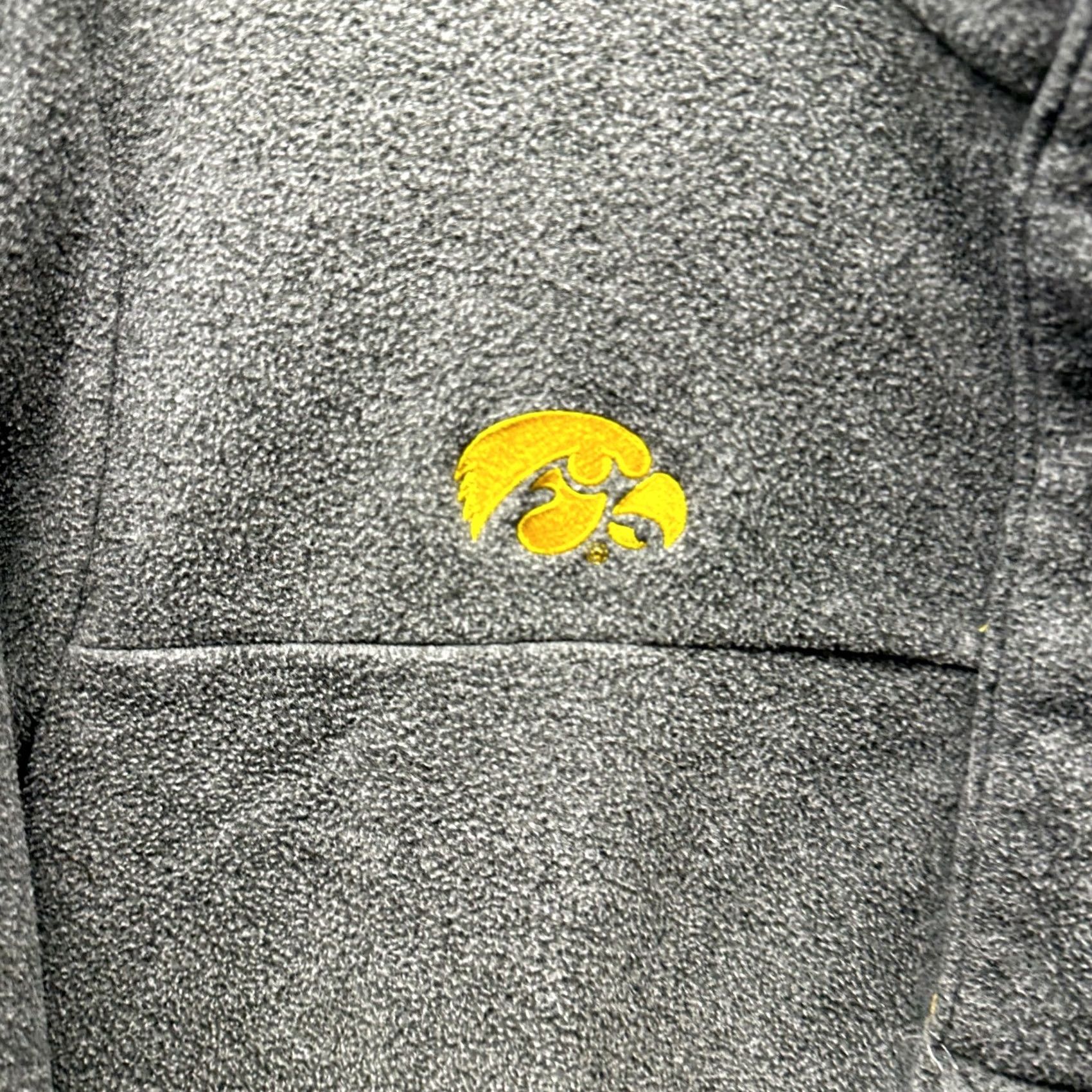 Vintage Columbia Sweatshirt Womens Large Gray Yellow Fleece Mock Neck Pullover Casual 90s Outdoor Fishing Size L / US 10 / IT 46 - 3 Thumbnail