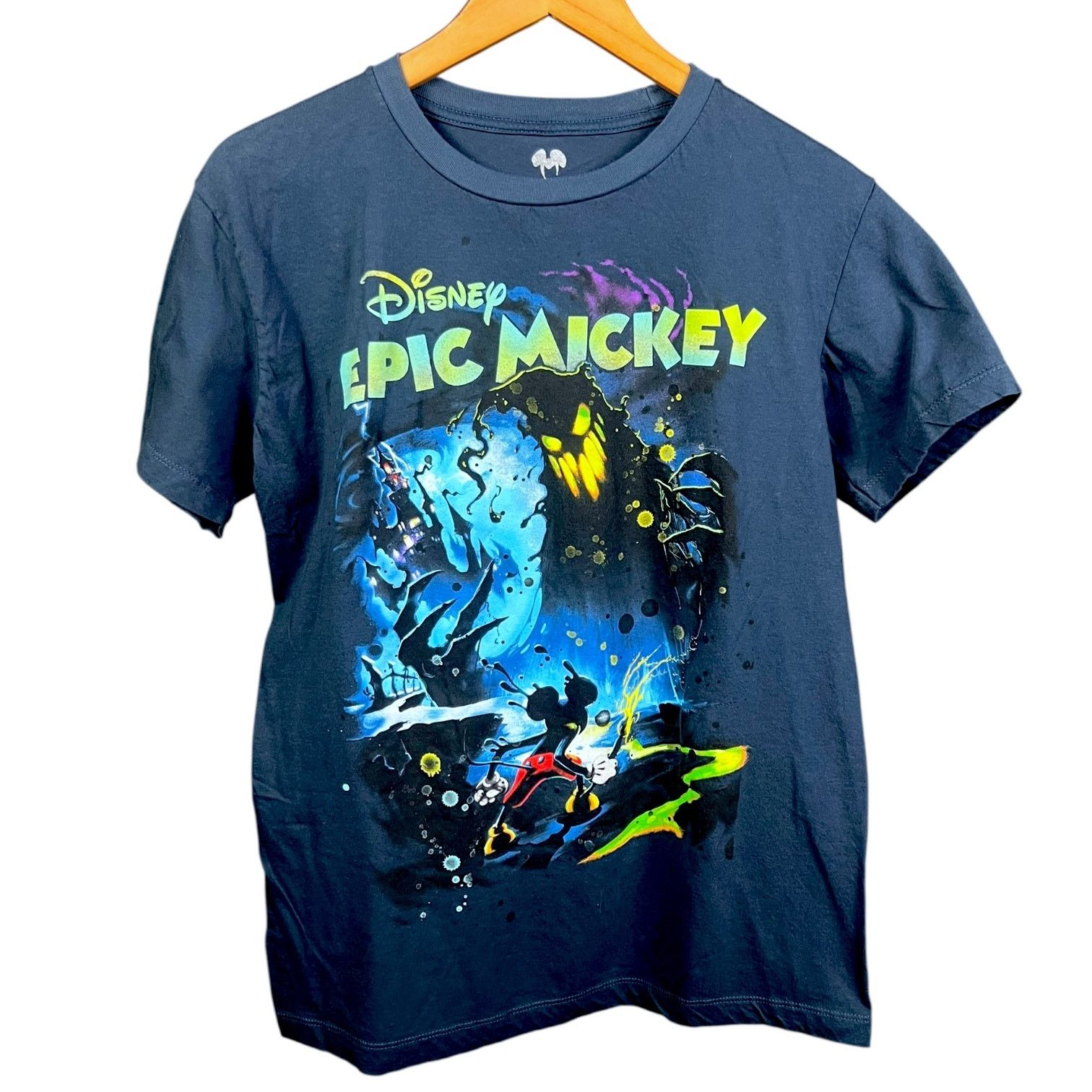 Disney Disney Epic Mickey Video Game Blue T-Shirt - Size L Size US L / EU 52-54 / 3 - 1 Thumbnail