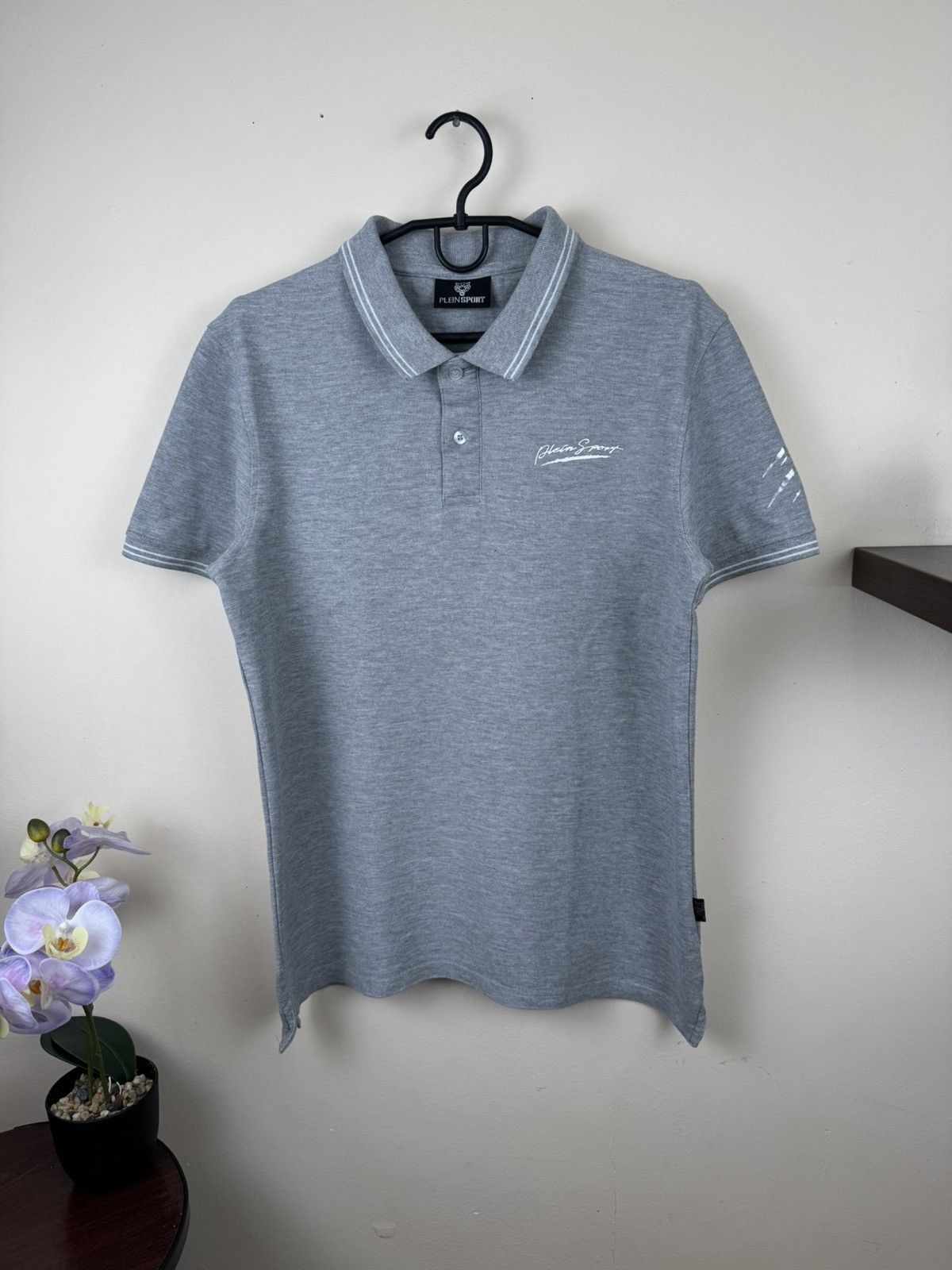 Other Plein Sport T shirt Polo Gray Luxury M Luxury Streetwear Size US M / EU 48-50 / 2 - 17 Thumbnail