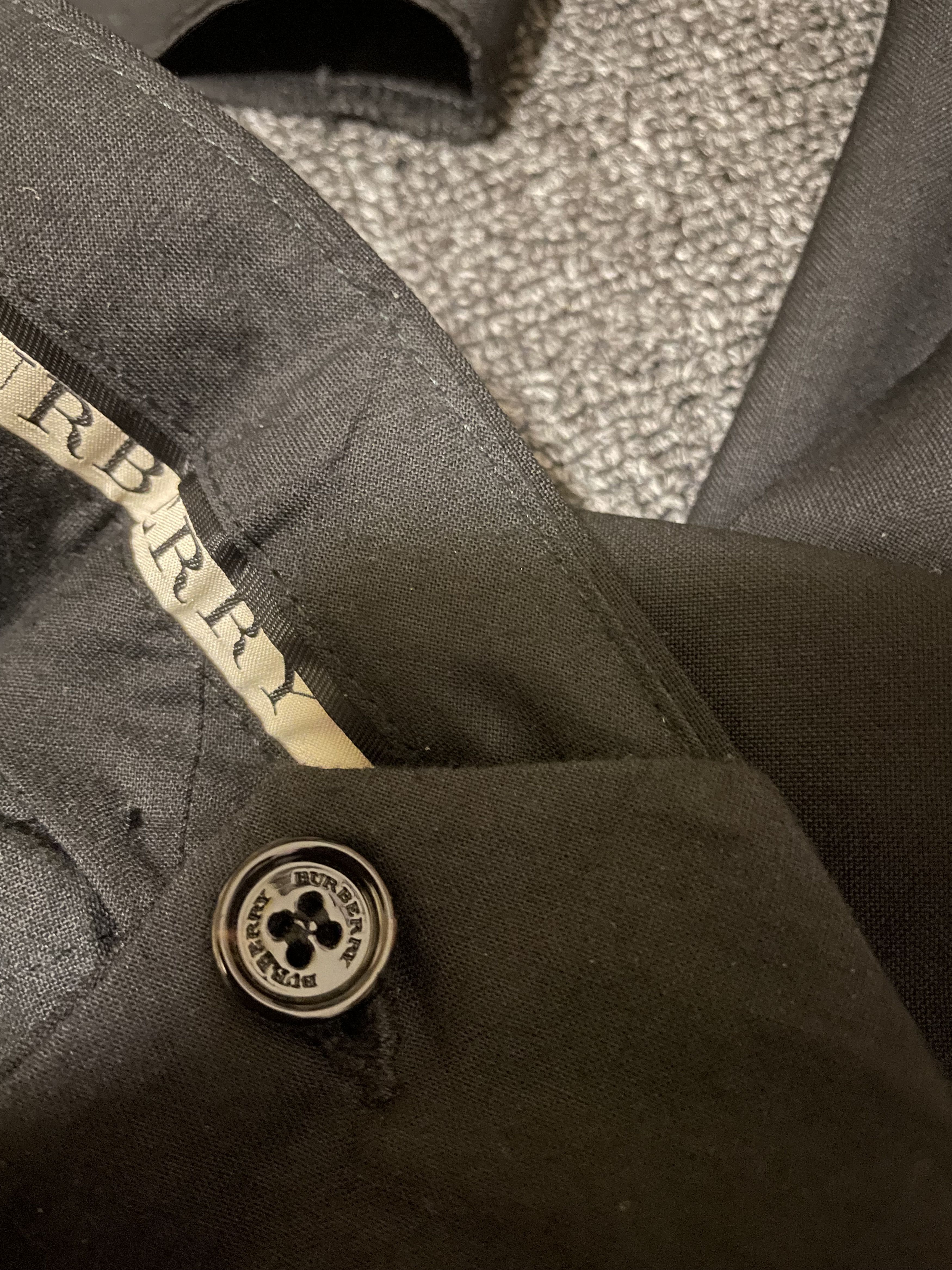 Burberry BURBERRY black wool trousers brand new, size 50 Size US 34 / EU 50 - 3 Thumbnail