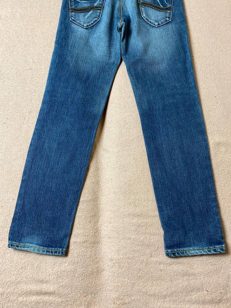 Japanese Brand × Lee Vintage 90's Lee Denim Blue Jeans Faded Distressed Size 27" / US 4 / IT 40 - 17 Thumbnail