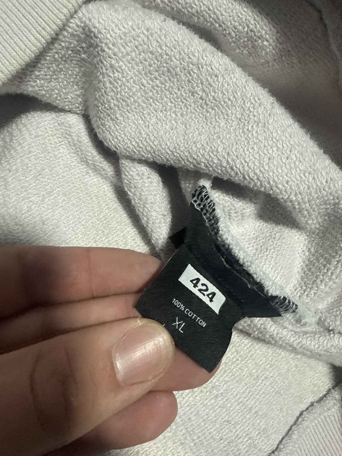 424 424 Hooded Sweatshirt Size US XL / EU 56 / 4 - 4 Thumbnail