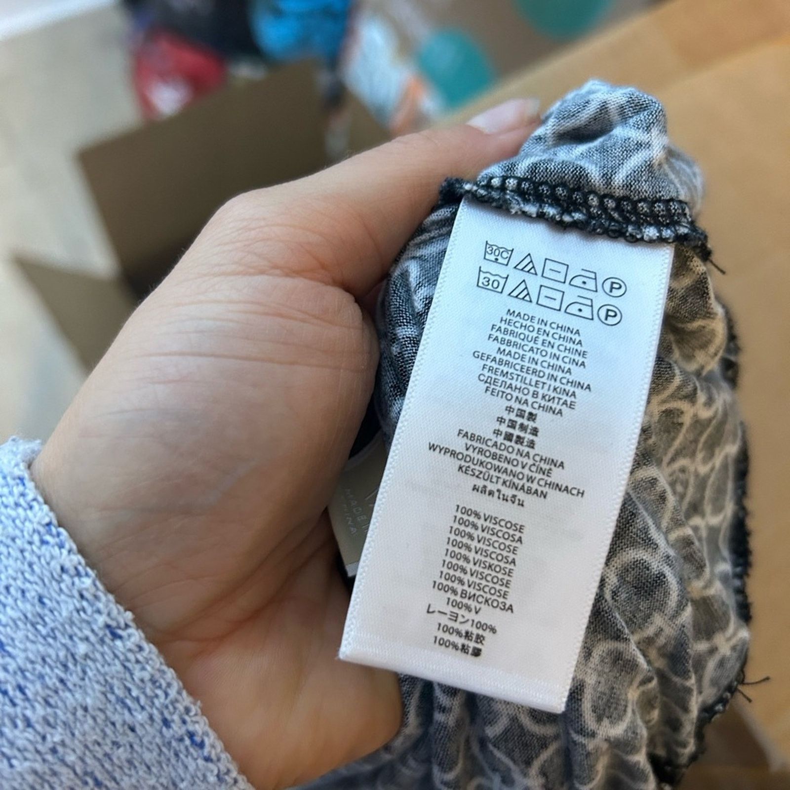 Michael Kors Michael Michael Kors Black and White Geometric Patterned Top Size XL / US 12-14 / IT 48-50 - 3 Thumbnail