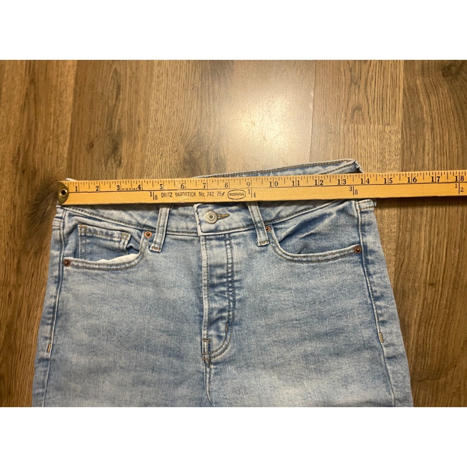 Old Navy VINTAGE Old Navy Jeans Shirt? Size 28" / US 6 / IT 42 - 7 Thumbnail
