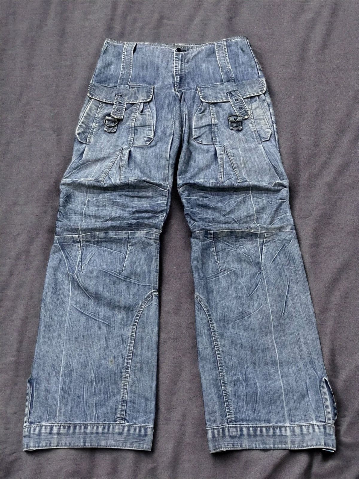 Marithe + Francois Girbaud Marithe Francois Girbaud Archive Kevlar Panel Jeans Size US 32 / EU 48 - 1 Thumbnail