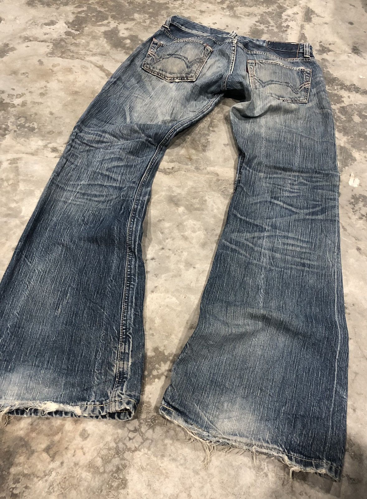 Edwin Flare ‼️ Megarare 503 Edwin Denim Jeans Size US 31 - 1 Thumbnail
