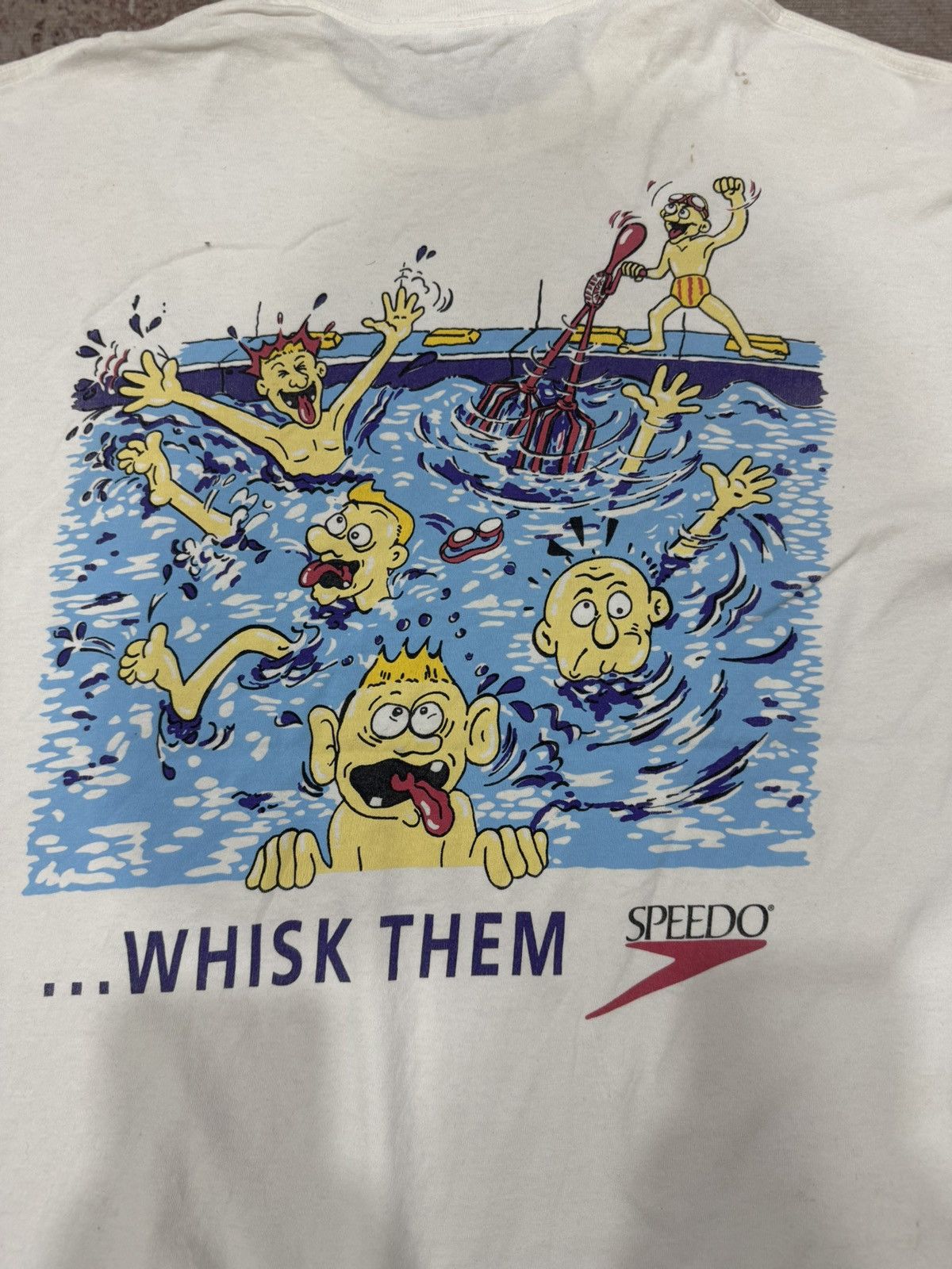 Speedo vintage SPEEDO - made in usa tee Size US XL / EU 56 / 4 - 11 Thumbnail