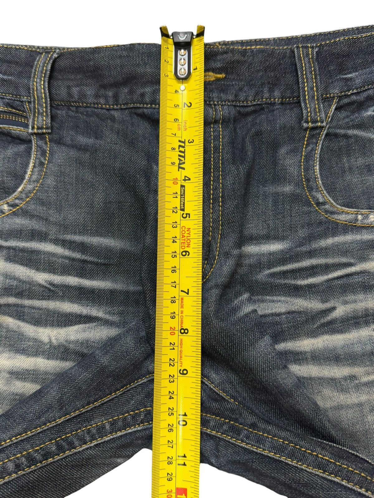 14th Addiction Vintage Y2K Japanese Brand Faded Wash Whiskers Spiral Leg Size US 34 / EU 50 - 10 Thumbnail