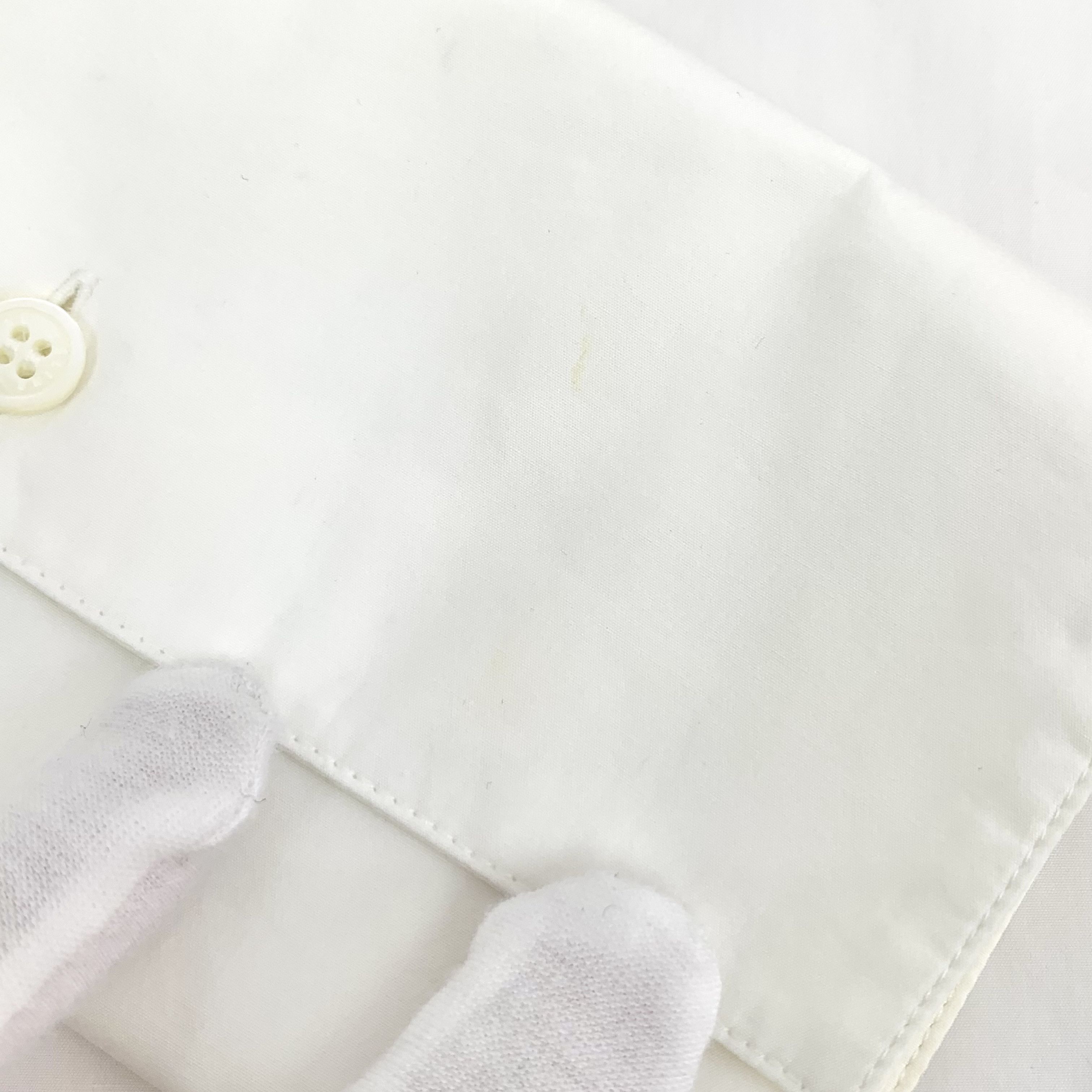 Celine Celine Cotton Shirt White (40) Size S / US 4 / IT 40 - 9 Thumbnail