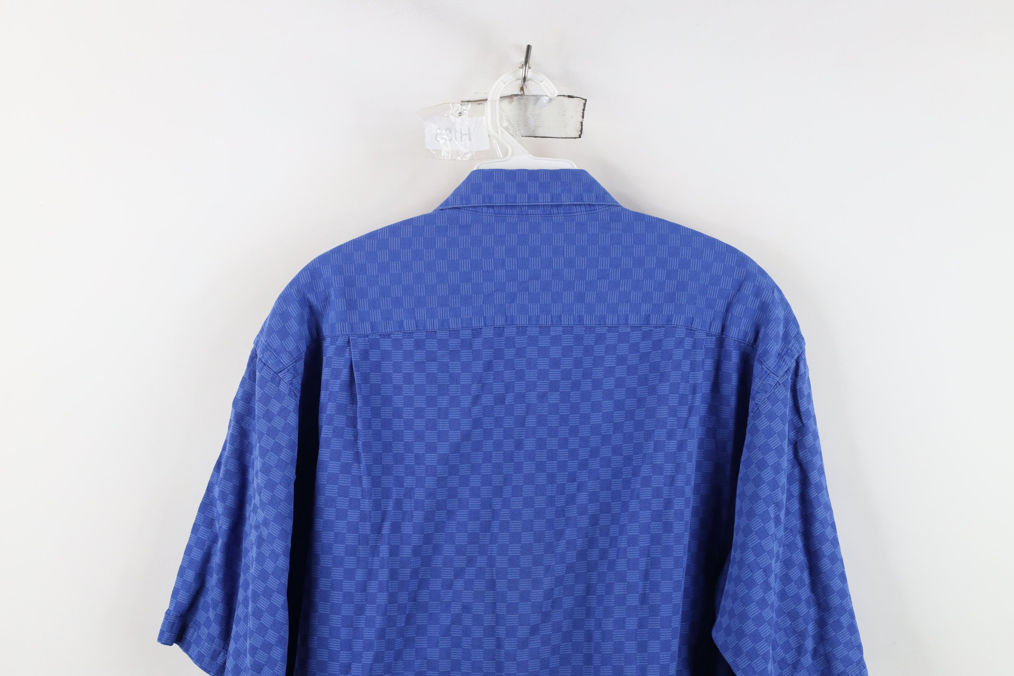 Vintage Vintage 90s Streetwear Checkered Short Sleeve Button Shirt Size US M / EU 48-50 / 2 - 11 Thumbnail