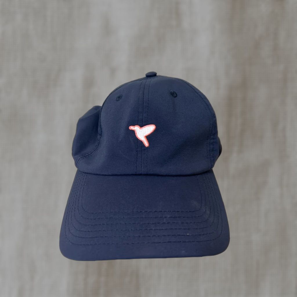 Vintage VINTAGE Bird Dogs Unisex Adult Free The Bird Navy Blue Strapback Hat Logo Polyester Size ONE SIZE - 1 Thumbnail