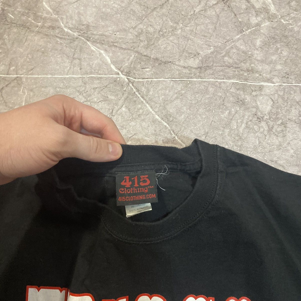 Band Tees VINTAGE FRISCO SYNDICATE 415 TEE BIG LOGO USA 00 Size US M / EU 48-50 / 2 - 5 Thumbnail