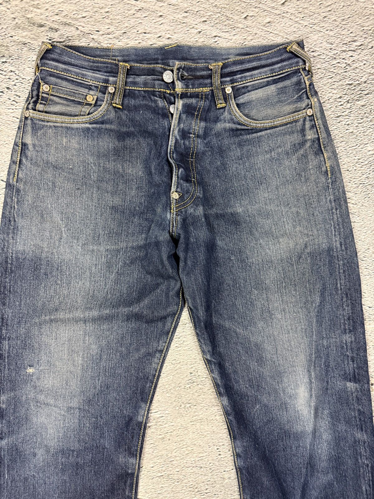 Evisu Evisu jeans silver daicock big logo selvedge denim Size US 30 / EU 46 - 8 Thumbnail